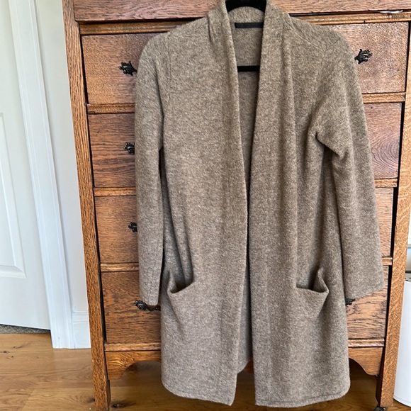 Jenni Kayne Sweater Coat in Oatmeal size XS - Picture 3 of 6